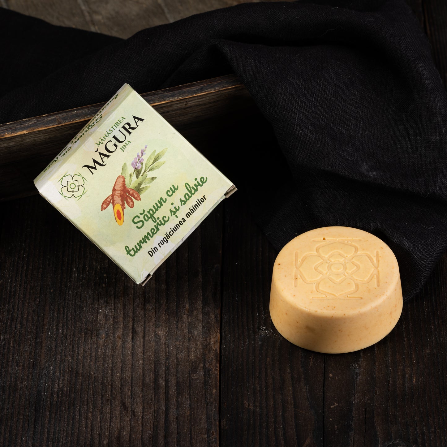 Săpun solid cu turmeric și salvie 110 g