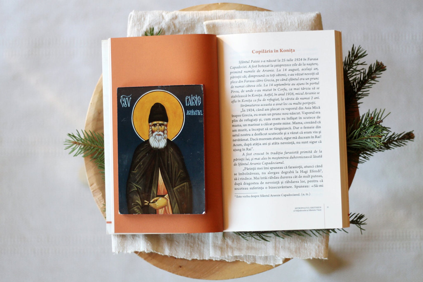 Sfântul Paisie își face autobiografia