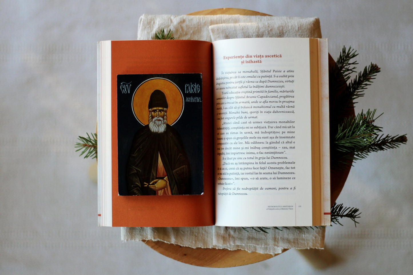 Sfântul Paisie își face autobiografia